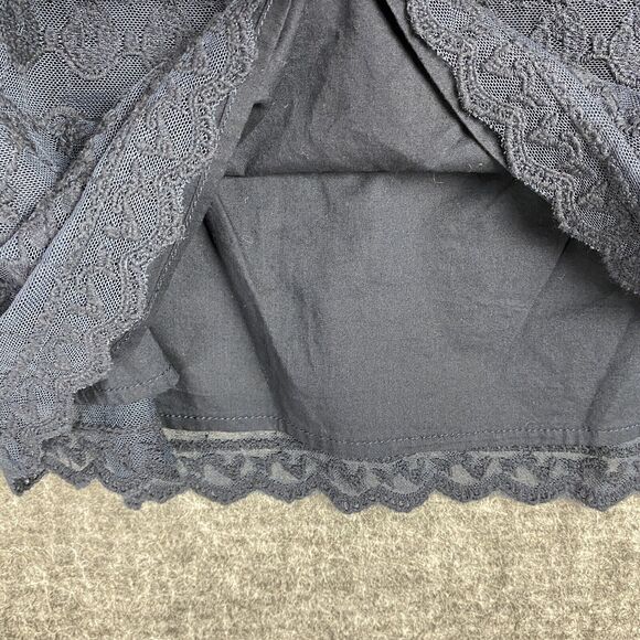 Abercrombie Fitch Skirt Womens 4 Blue Short Mini Straight Pencil Casual Party - Picture 5 of 11